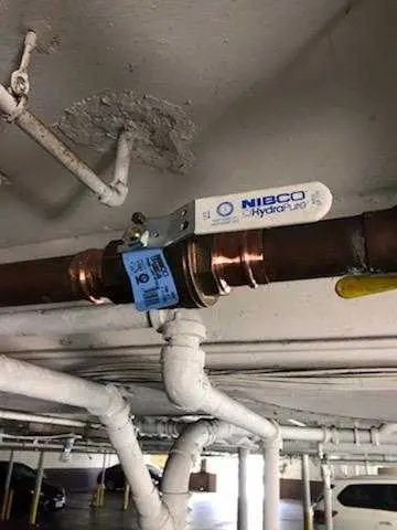 Copper pipe repair and valve work for Backflow Testing in Peru